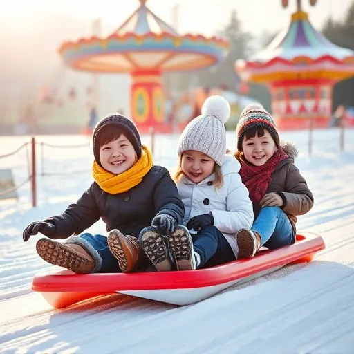 알찬 눈썰매 코스 & 빙어낚시, 이렇게 즐기세요!