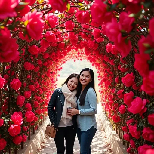 개화 시기 & '인생샷' 명당: 동백꽃 절정 시기 활용 전략
