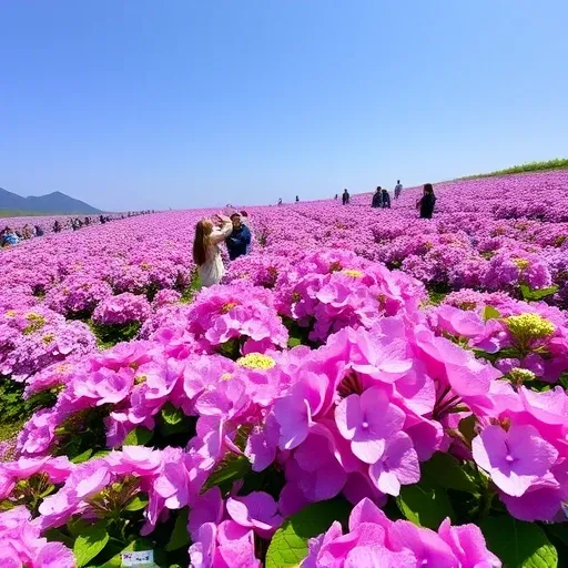 인생샷 보장! 2025 제주도 수국 명소 BEST 5 완벽 가이드