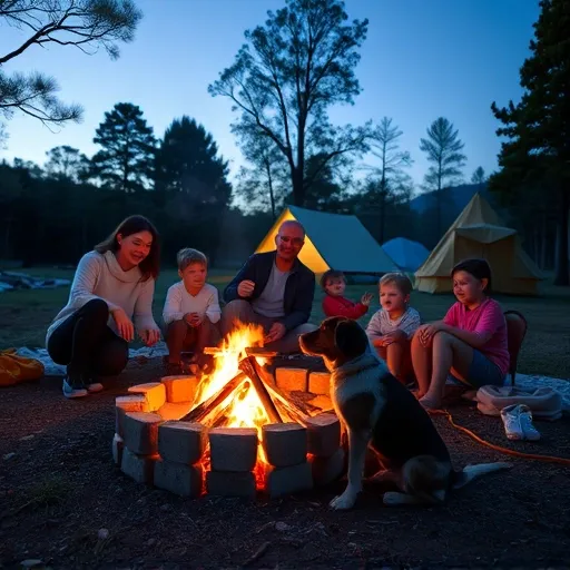 블루문 캠핑장, 우리 가족에게 최적화된 사이트 선택 노하우 (기능성 캠핑 즐기기)