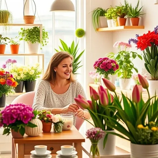 단순 방문을 넘어: '부부 플라워카페'에서 즐기는 특별한 경험 (기능성 탐색)