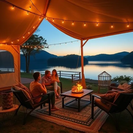 프라이버시와 뷰: 나에게 맞는 충주호 캠핑월드 사이트 선택 가이드