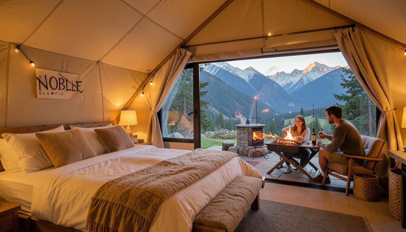 노블글램핑 숙박, 이젠 '고급 솔루션'으로 접근하세요