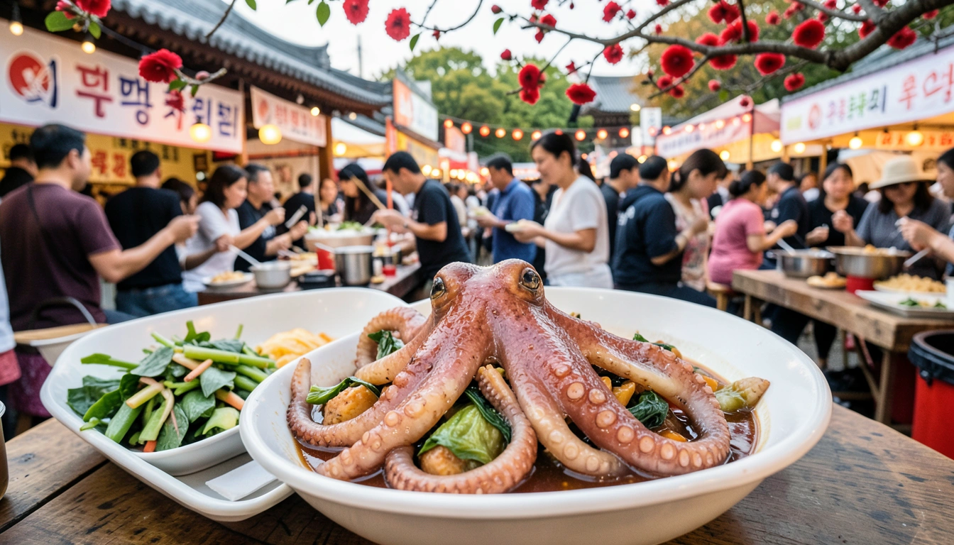 축제 200% 즐기기! 먹거리, 체험, 동백꽃 감상 꿀팁