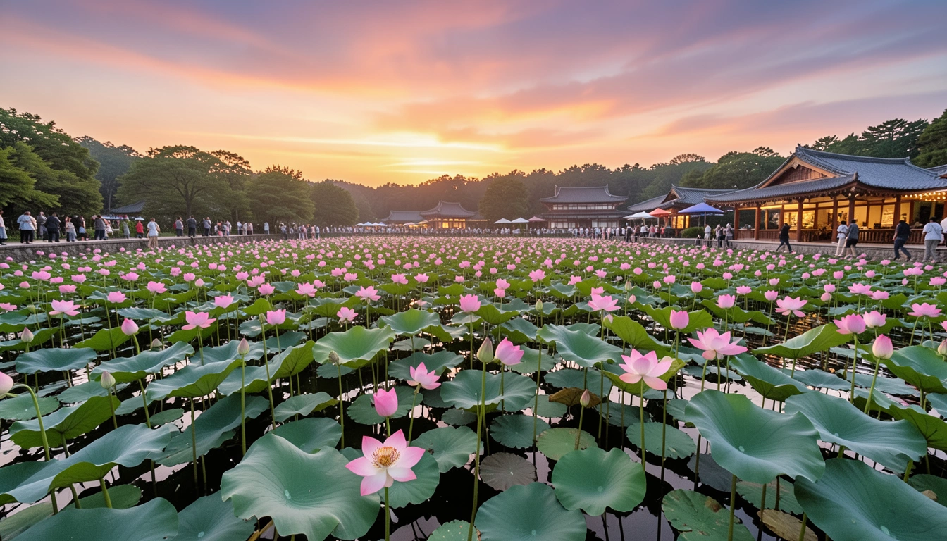 궁남지 연꽃축제 200% 즐기기: 주간 vs. 야간, 그리고 숨겨진 명소