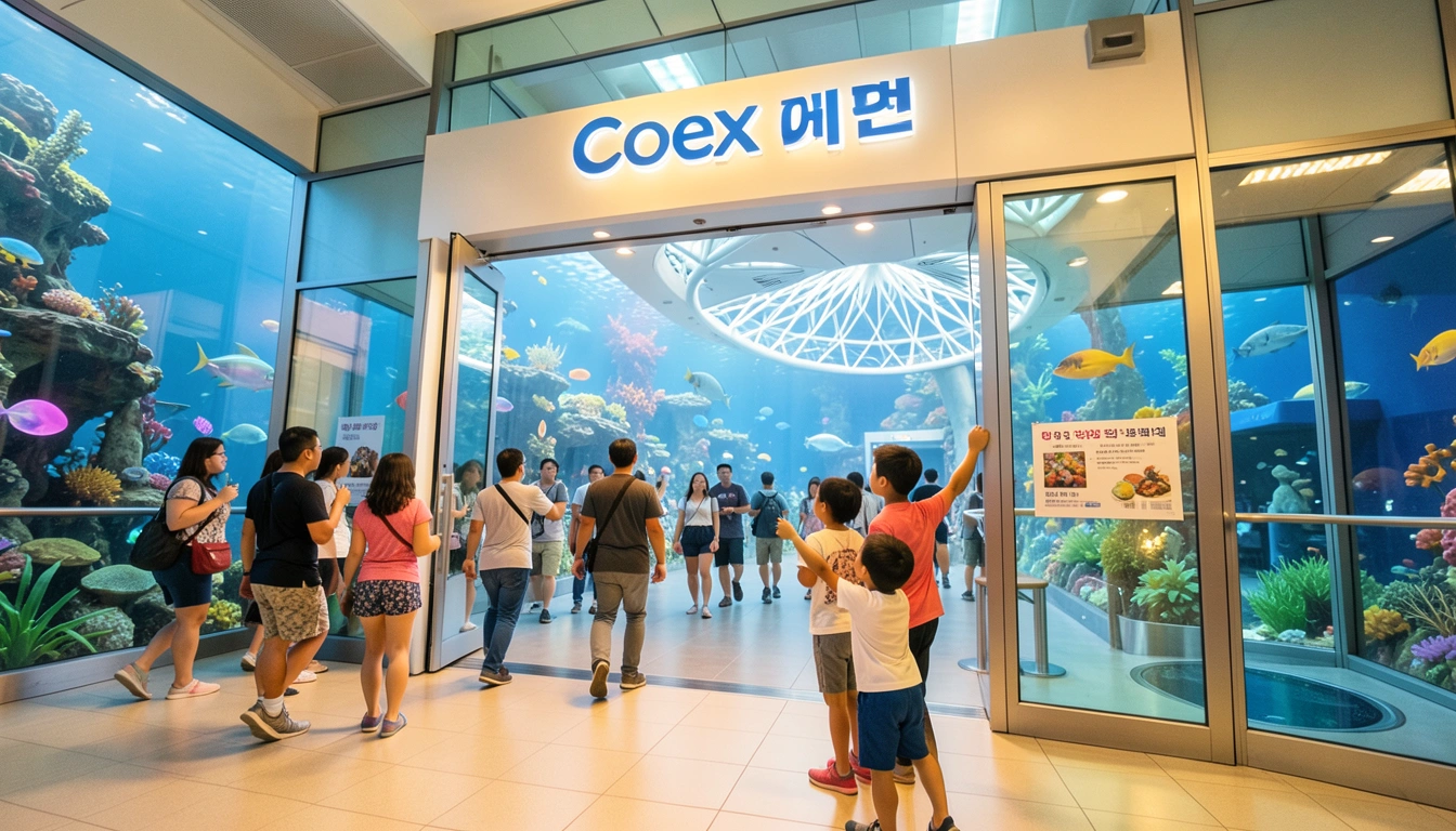 2025년 기준! 코엑스 아쿠아리움 현장예매 '할인'의 모든 것