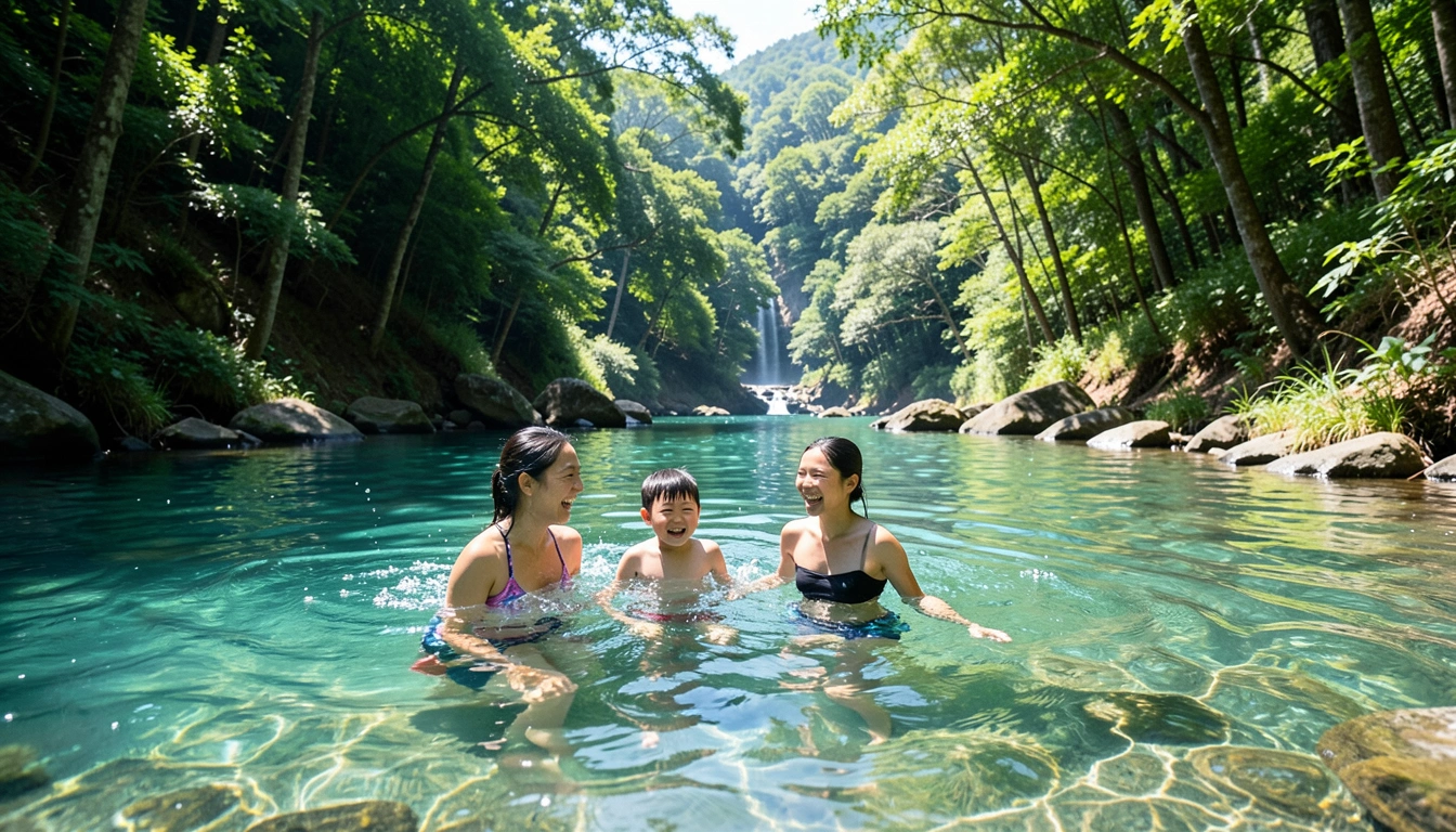 2. 용추계곡 물놀이 마스터하기: 최고의 스팟과 안전 팁