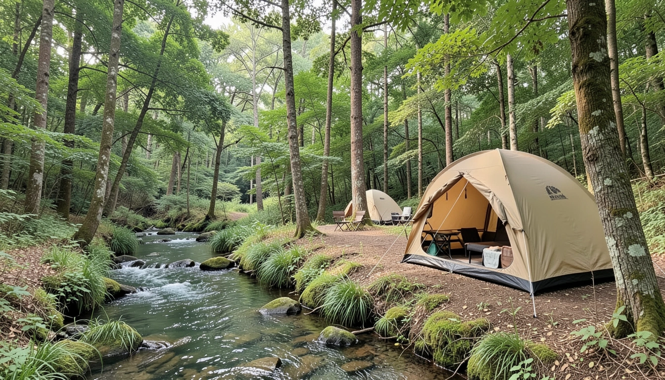 4. 대야산자연휴양림 계곡, 잊지 못할 추억 만들기: 바베큐와 주변 탐방