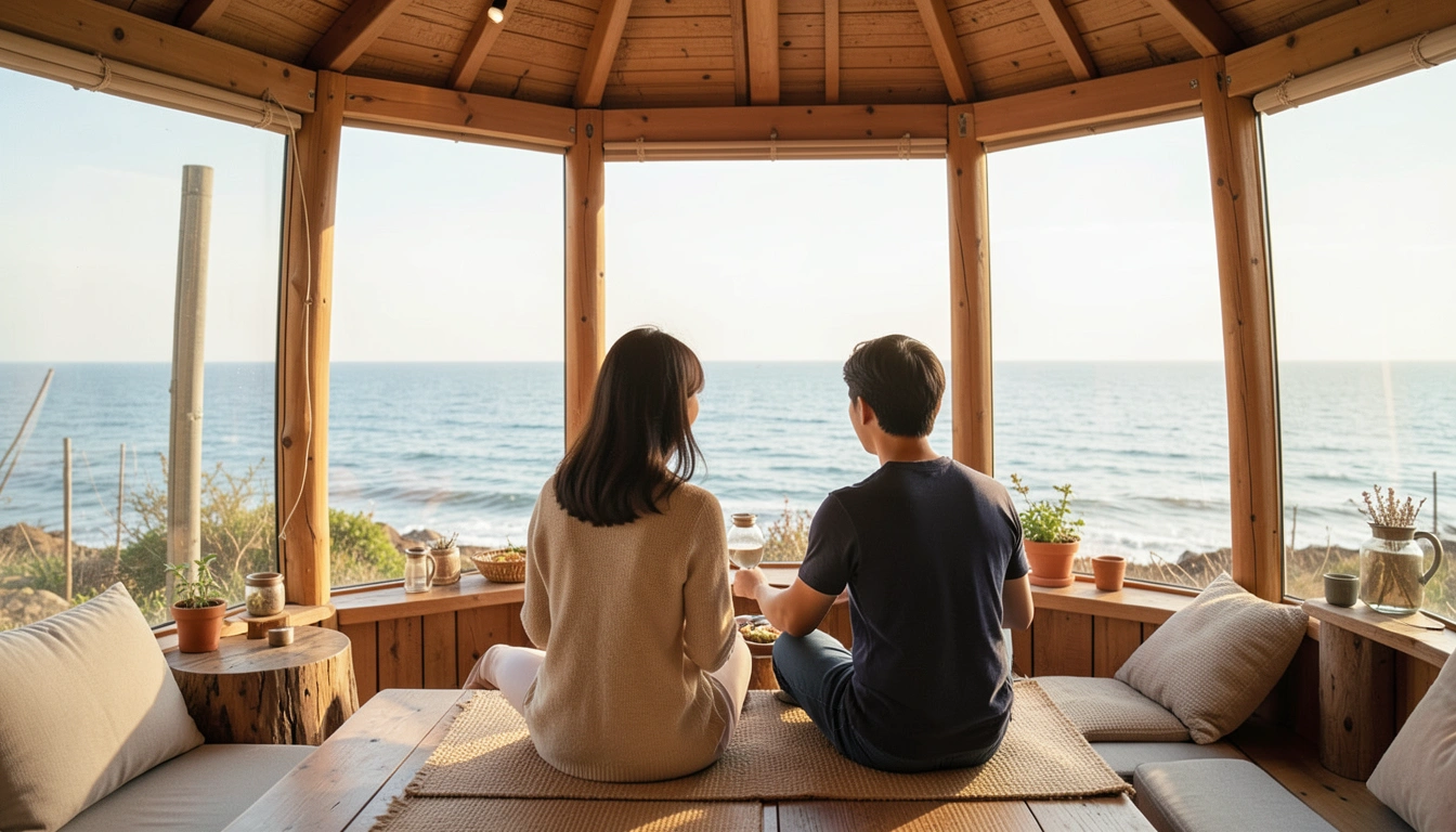 후회 없는 선택! 삼척 어썸비치 글램핑 객실 완벽 분석