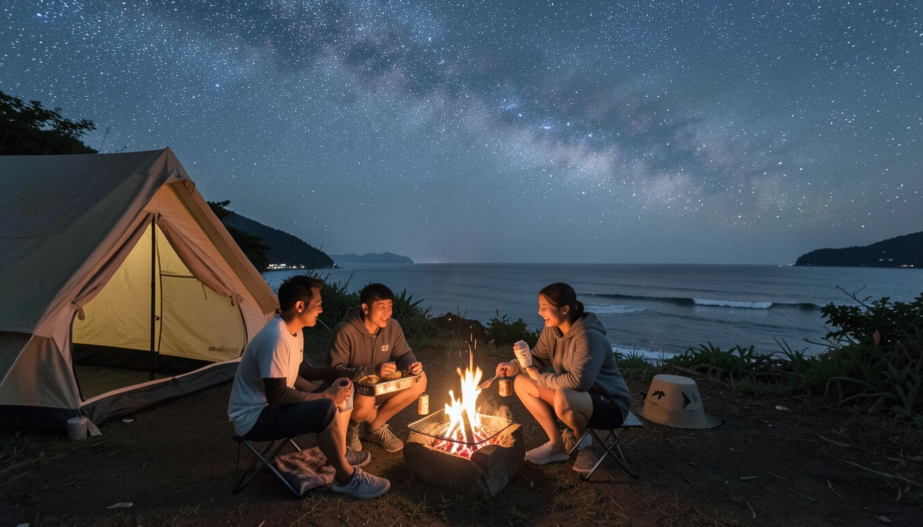 오션뷰부터 숲속까지, 군산 글램핑의 다채로운 매력 탐구