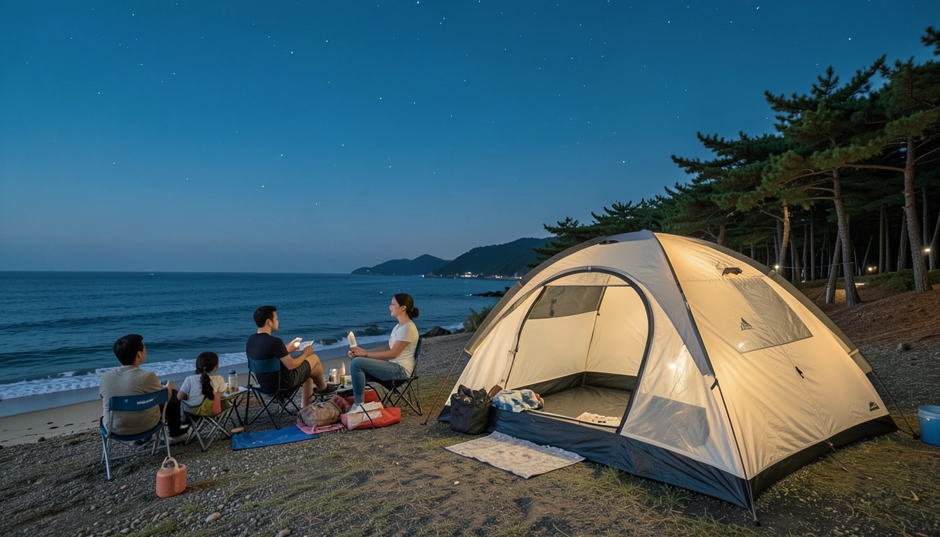 내 캠핑 스타일에 딱! 태안청산리오토캠핑장 데크/타프존/애견동반 완벽 가이드